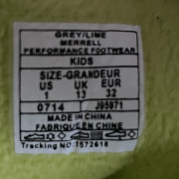 MERRELL Insulated Winter Snow Boots- Kids Size 1 - Picture 6 of 6